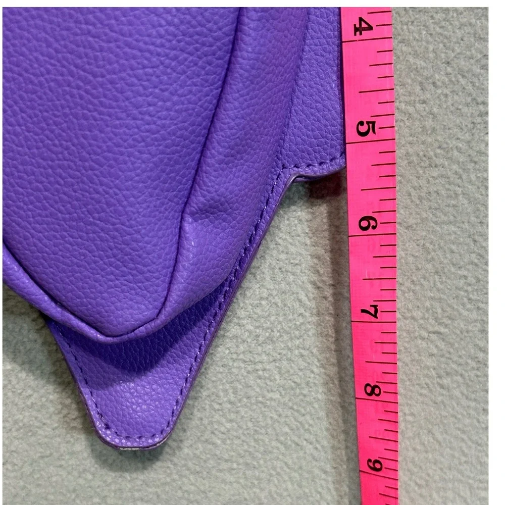 JoJo Siwa Robe and Purse Set Girls 6/6X Purple Unicorn Glitter Ice Cream Cone